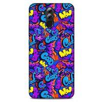 Graffitix (20) Desenli Silikon Kapak Huawei Mate 20 Lite Kılıf
