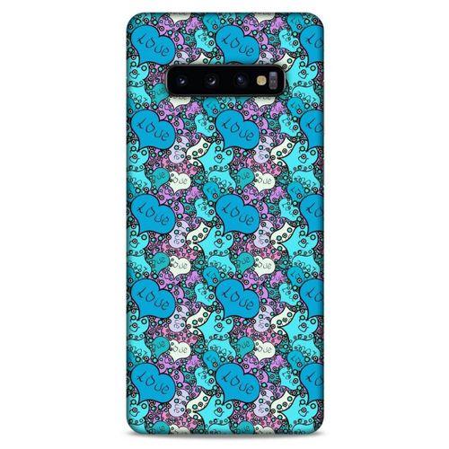 Samsung Galaxy S10 Plus Kılıf Hediyelik Seri Sevgililer Günü (42) 14 Şubat Rugged Armor Kılıf