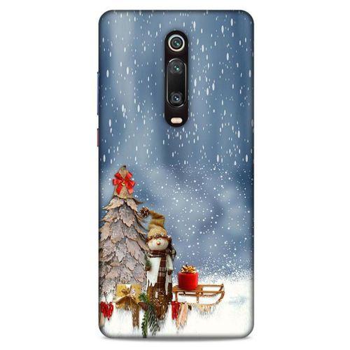 Xiaomi Redmi K20 Kılıf Snowix (5) Koruma Kabı Gri Beyaz