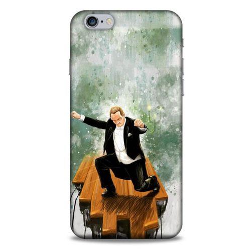 Apple Iphone 6S Plus Kılıf Atatürk (42) Rugged Armor Kılıf Yeşil Tasarım