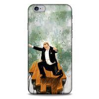 Apple Iphone 6S Plus Kılıf Atatürk (42) Rugged Armor Kılıf Yeşil Tasarım