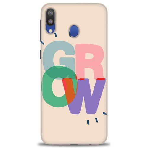 Samsung Galaxy A10S Kılıf HD Baskılı Kılıf - Grow + Tam Ekran Koruyucu