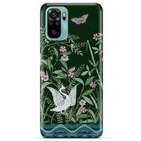 Xiaomi Redmi Note 10 5G Uyumlu Kılıf Yeşil Delisi (32) Soft Silikon Kılıf Ördek yeşili