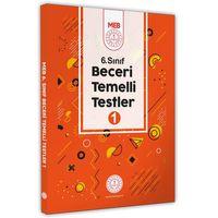 2025 6 Sınıf MEB Beceri Temelli Testler 1  Kitap Örnek Soru Bankası (Renkli Baskı A4 Boyut)