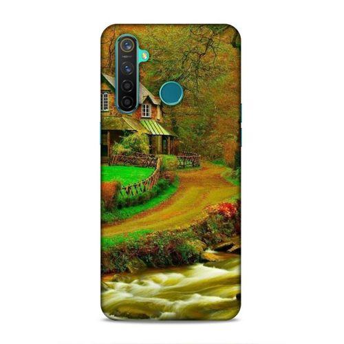 Realme 5 Pro Uyumlu Kılıf Azarbaijan (48) Bumper Kılıf Orman Evi