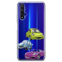 Honor View 20 Kılıf The Cars Arka Kapak Koruma Desenli Full Koruyucu