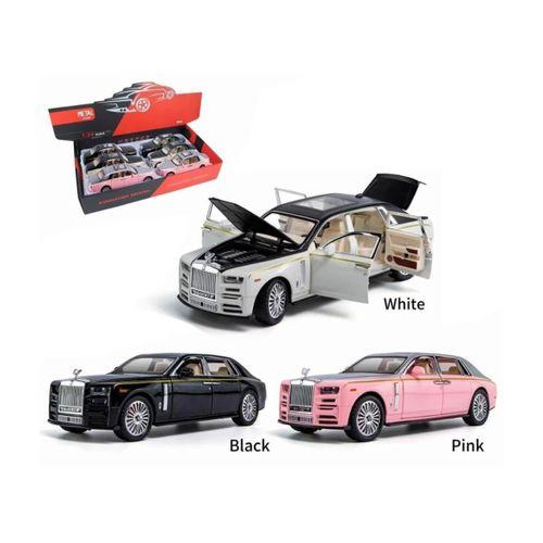 Eğitici Çocuk Oyuncak ZHD-B2407- Vardem  Çek Bırak Işıklı ve Sesli Model RR Metal Araba 1:24