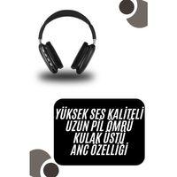 Kulak Üstü Kablosuz Bluetooth Kulaklık Yumuşak Süngerli Sd Kart Girişli