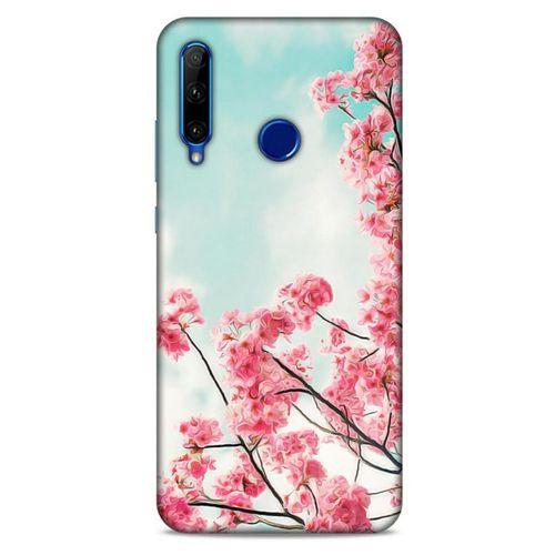 Lopard Huawei Honor 20 Lite Uyumlu Kılıf Bahar (44) Tough Armor Kılıf Kiraz Çiçekleri
