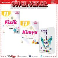 Palme 11.Sınıf Fizik Kimya ve Yayın Denizi Biyoloji Soru Bankası Seti 3 Kitap