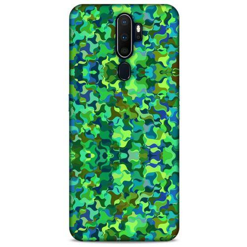 Kamuflaj 38 Oppo A9 2020 Kılıf Silikon Kapak