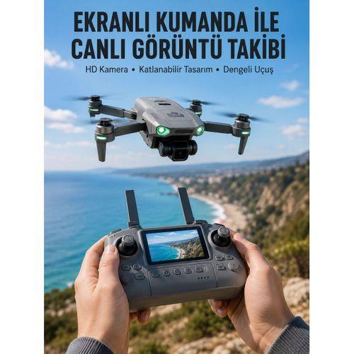 Akıllı Sensörlü Drone Canlı Görüntü Aktarımlı