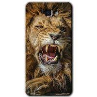 Potkal Hediye Fabrikası Samsung Galaxy J7 Prime Kılıf HD Desen Baskılı Arka Kapak - Lion King