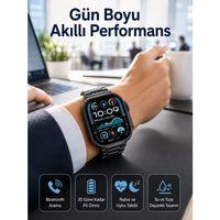 Akıllı Saat Arama Konuşma Gps Ve Nfc Özelliği 3 Kordonlu Amoled Ekran