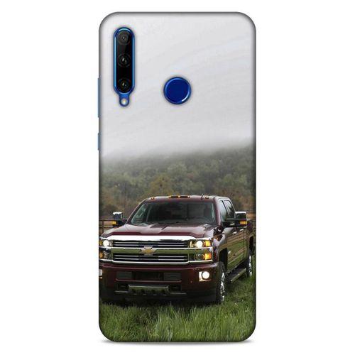 Lopard Huawei Y6P Uyumlu Kılıf PickUpX (35) Fit Design Kılıf Bordo