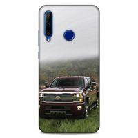 Lopard Huawei Y6P Uyumlu Kılıf PickUpX (35) Fit Design Kılıf Bordo