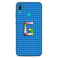 Lopard Huawei Y7 2019 Uyumlu Kılıf BloX (17) Tasarım Kılıf G Harfi