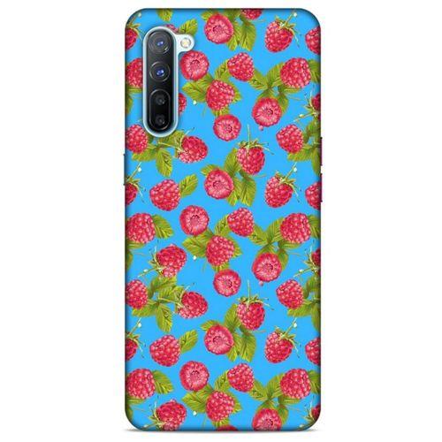 Frutix Ahududu 01 Oppo Reno 3 Kılıf Desenli Silikon