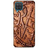 Samsung Galaxy A12 Uyumlu Kılıf Ottoman (39) Liquid Crystal Kılıf Osmanlı Demir Para