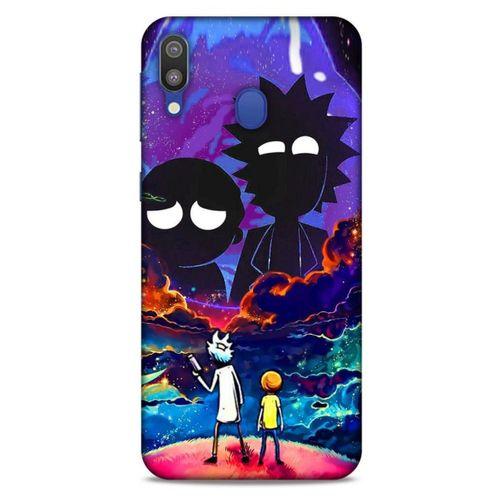 Samsung Galaxy M20 Uyumlu Kılıf Rick And Morty (46) Core Armor Kılıf Decoy Ricks