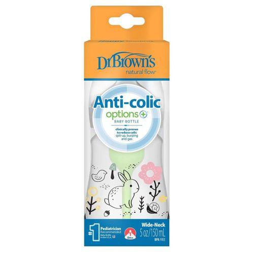 Dr.Browns Geniş Ağız PP Antikolik Options Biberon  150ml Kız