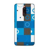 Xiaomi Redmi 8 Uyumlu Kılıf Insomnia (27) Tasarımlı Kılıf Mavi Beyaz