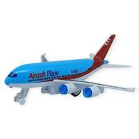 Sürtmeli Yolcu Uçağı 16 cm - Mavi