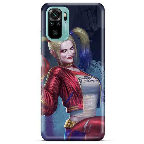 Xiaomi Redmi Note 10 5G Uyumlu Kılıf Harley Quinn (9) Kılıf Gri