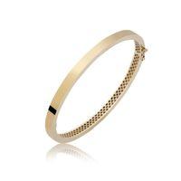 14 Ayar Altın Kelepçe Bileklik HSM10032