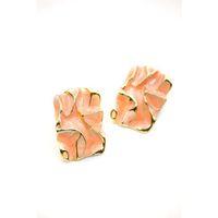 Mineli Küpe - Pembe