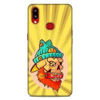 Lopard Samsung Galaxy A10s Uyumlu Kılıf Tattoo's (32) Soft Silikon Kılıf Run