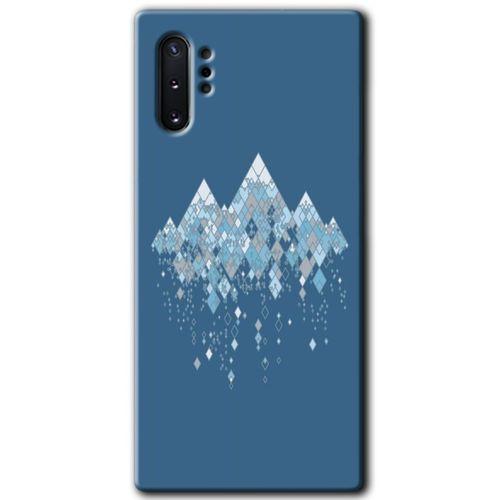 Galaxy Note 10 Plus Kılıf HD Desen Baskılı Arka Kapak - İceberg + Kırılmaz Cam