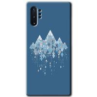 Galaxy Note 10 Plus Kılıf HD Desen Baskılı Arka Kapak - İceberg + Kırılmaz Cam
