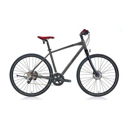 Carraro Sportive 250 22Vites 28 Jant Şehir Bisikleti 45cm Mat Siyah-Kırmızı