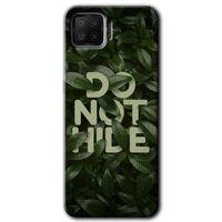 Oppo A73 Kılıf Baskılı Kapak - Do Not Hide + 5D Tam Kaplayan Cam