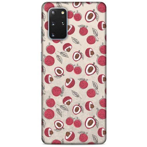 Frutix Lychee 01 Samsung Galaxy S20 Plus Kılıf Desenli Silikon