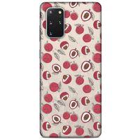 Frutix Lychee 01 Samsung Galaxy S20 Plus Kılıf Desenli Silikon