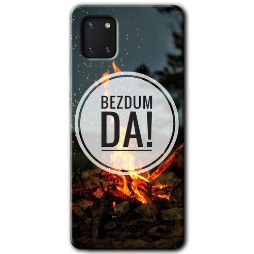 Samsung Galaxy A81 Kılıf Baskılı Kapak - Bezdum Da +Tam Ekran Koruyucu