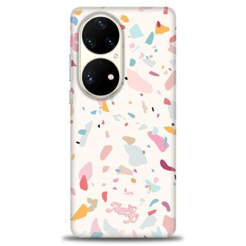 Huawei P50 Pro Kılıf HD Baskılı Kılıf - Colors of Colors + Tam Ekran Koruyucu