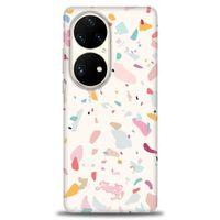 Huawei P50 Pro Kılıf HD Baskılı Kılıf - Colors of Colors + Tam Ekran Koruyucu