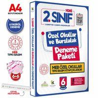 2 Sınıf Özel Okullar ve Bursluluk Hazırlık MEB Tıpkı Basım Deneme 6lı Fasikül SETİ