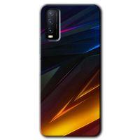 Vivo Y20s Kılıf HD Desen Baskılı Arka Kapak - Stranger Lines + Kırılmaz Cam