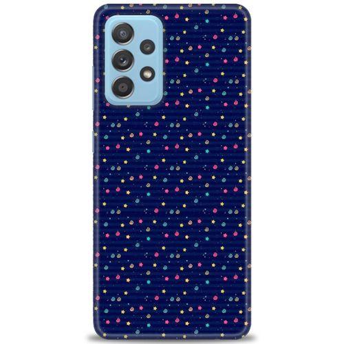 Samsung Galaxy A52 Kılıf HD Baskılı Kılıf - Gökyüzü Çizimi + Tam Ekran Koruyucu
