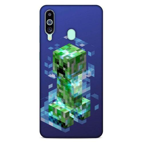 Lopard Samsung Galaxy M40 Uyumlu Kılıf PiXel (37) Silicone Cover Creeper MC