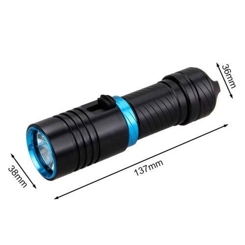 Ws-4545 10w 1800 Lümen Şarjlı Su Altı Feneri Type-c, 5000 Mah, 100 M Menzil, Su Geçirmez