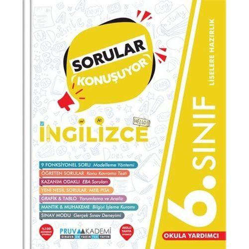 6. Sınıf İngilizce Sorular Konuşuyor Pruva Akademi
