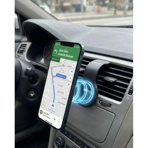 Araç İçi Manyetik Telefon Tutucu Alüminyum Gövdeli Navigasyon Standı