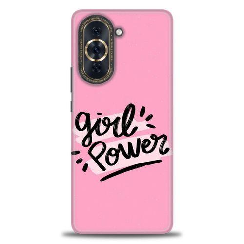 Huawei Nova 10 Kılıf HD Baskılı Kılıf - Girll Power + Tam Ekran Koruyucu