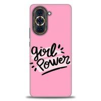 Huawei Nova 10 Kılıf HD Baskılı Kılıf - Girll Power + Tam Ekran Koruyucu