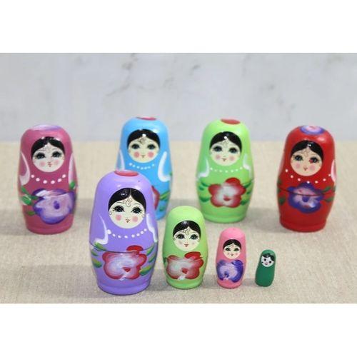 4'lü Ahşap Matruşka